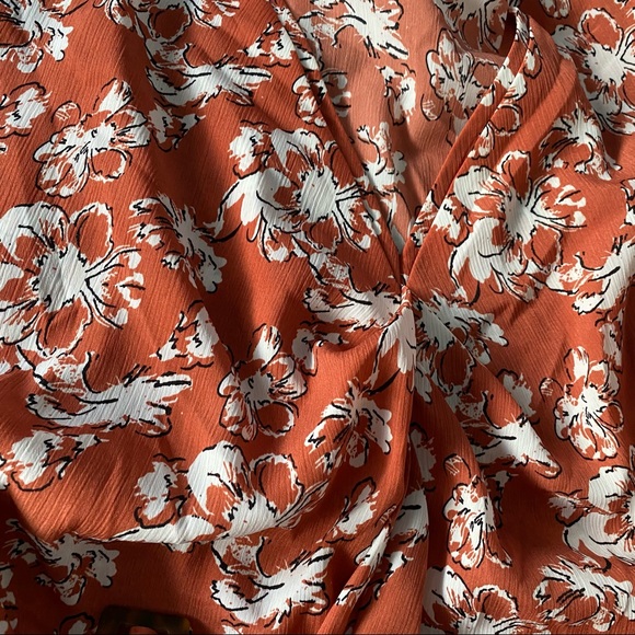 Anthropologie The Korner Mini Dress Rustic Colours New Short Sleeves - Picture 4 of 5